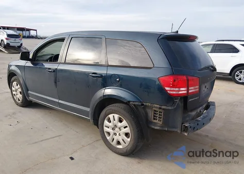 2015 Dodge Journey American Value Pkg из США, поврежденный, VIN 3C4PDCAB0FT510106